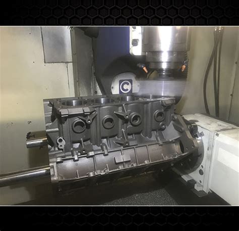 cnc engine block|Engine Block Blueprint & CNC Machining .